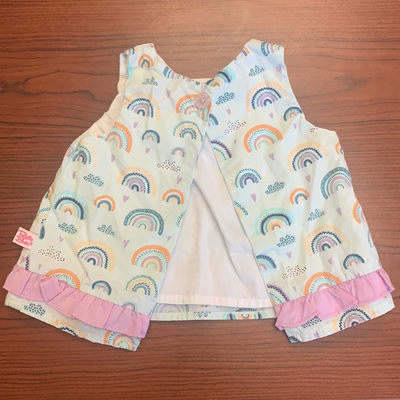 Ruffle Butts single ruffle swing top - Picture 3 of 7